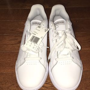 Women’s Pink and White Adidas Roguera Shoes